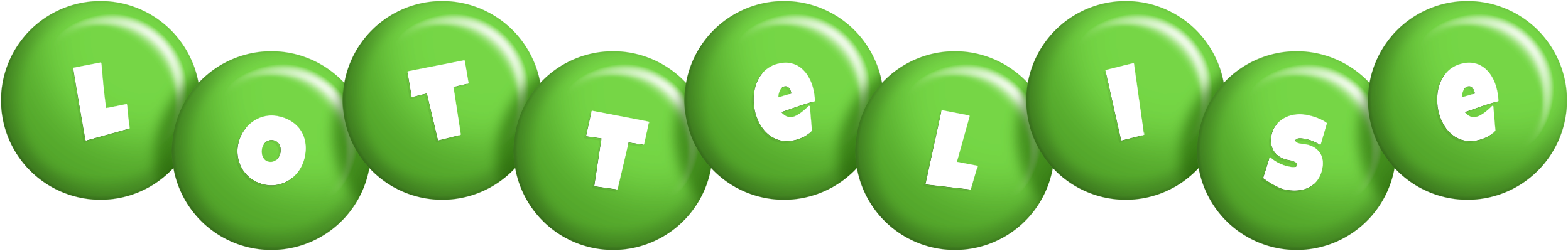 Lottelise candy-green logo