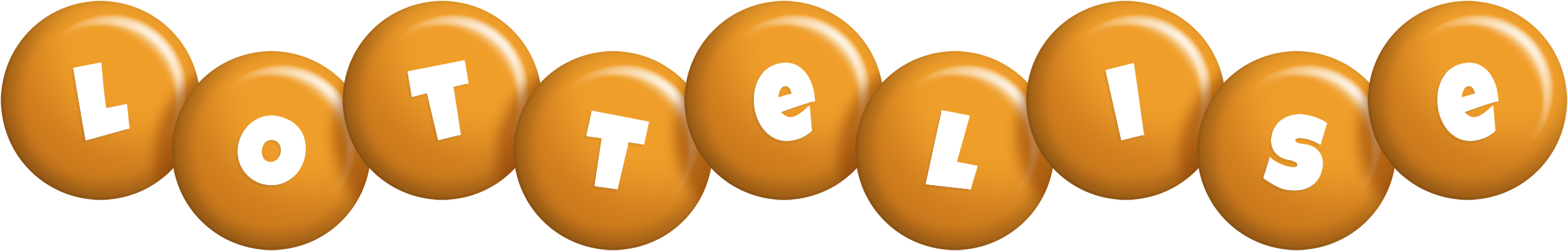 Lottelise candy-orange logo