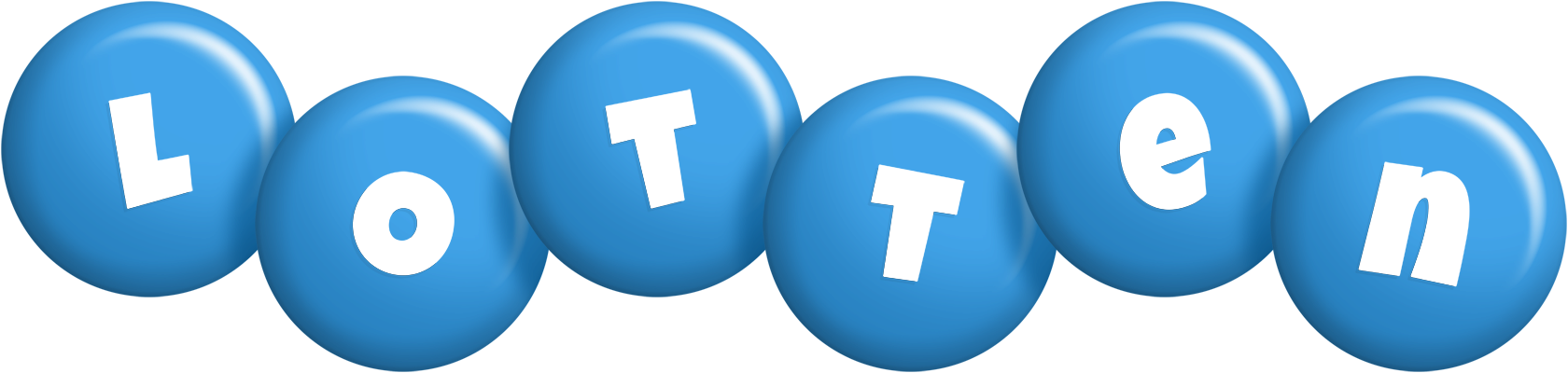 Lotten candy-blue logo