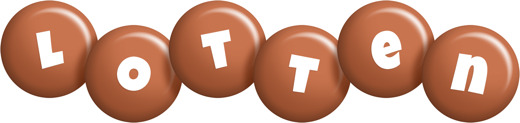 Lotten candy-brown logo
