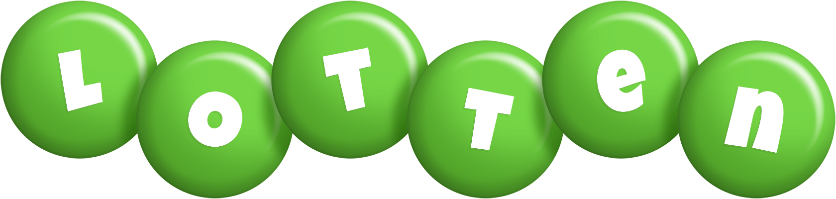 Lotten candy-green logo
