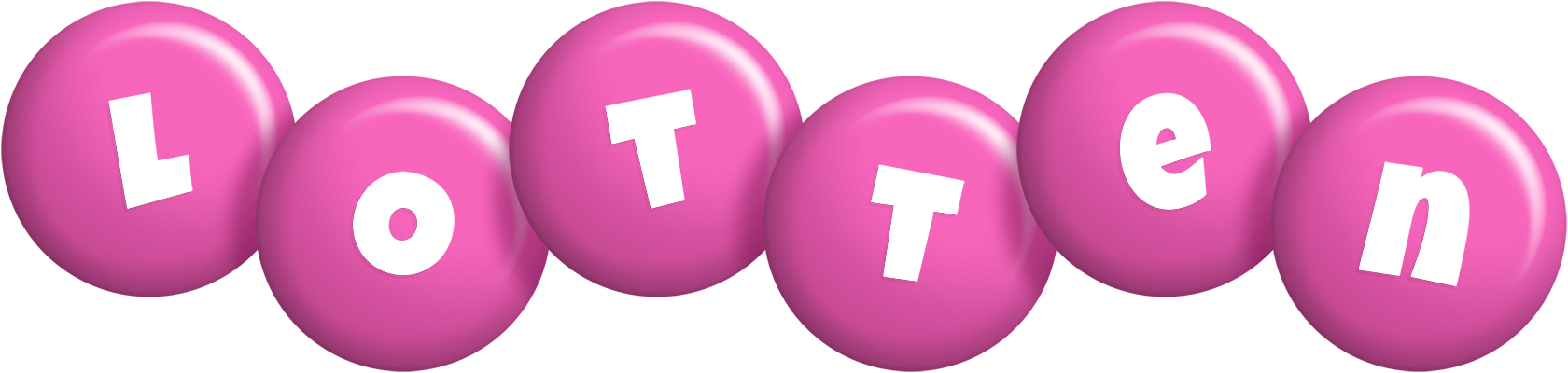 Lotten candy-pink logo