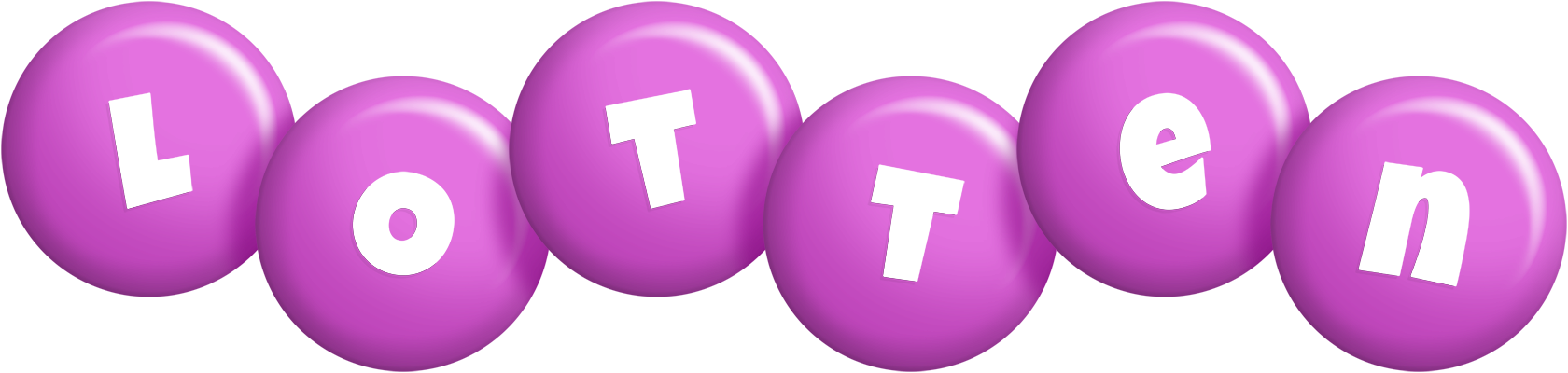 Lotten candy-purple logo