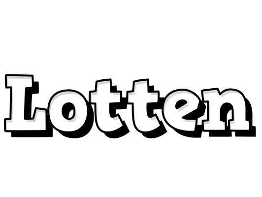 Lotten snowing logo