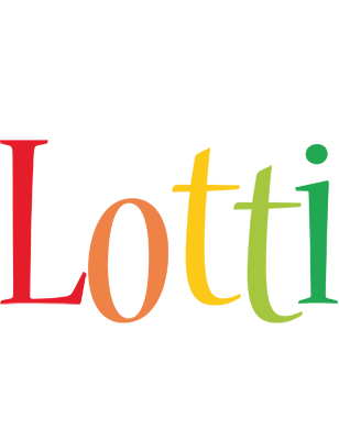 Lotti birthday logo