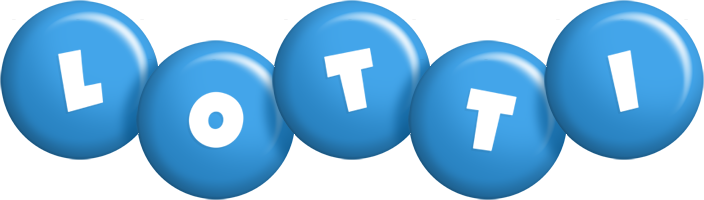 Lotti candy-blue logo