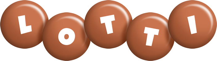 Lotti candy-brown logo