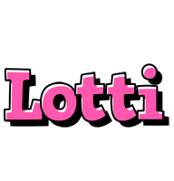 Lotti girlish logo