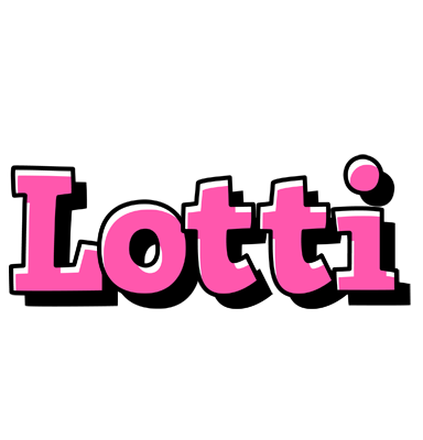 Lotti girlish logo