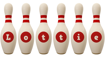 Lottie bowling-pin logo