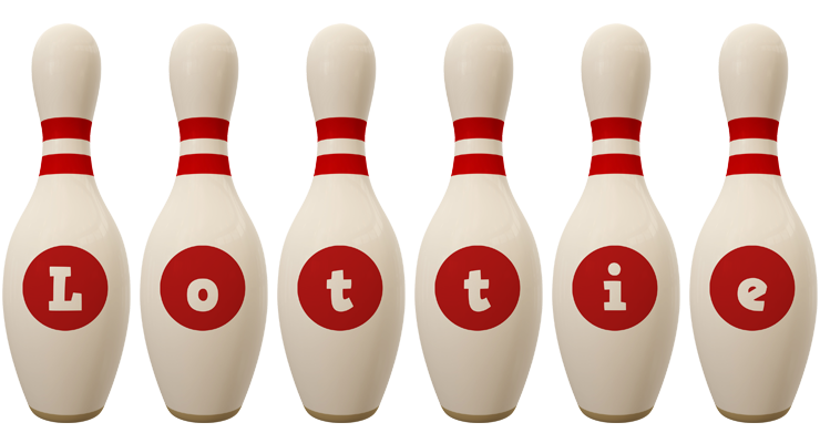 Lottie bowling-pin logo