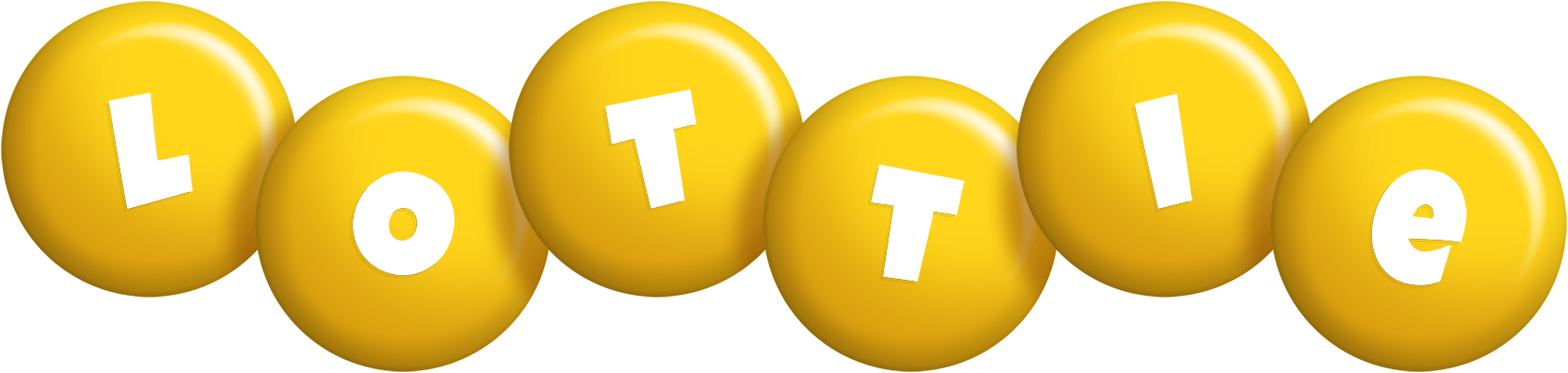 Lottie candy-yellow logo