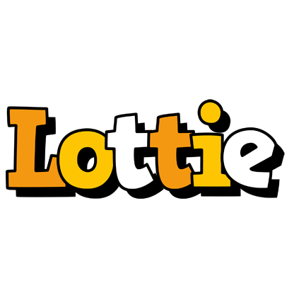 Lottie cartoon logo