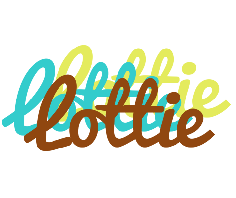 Lottie cupcake logo