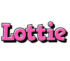 Lottie girlish logo