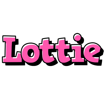 Lottie girlish logo