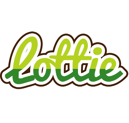 Lottie golfing logo