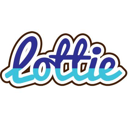 Lottie raining logo