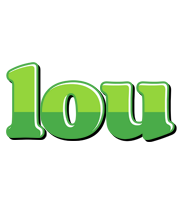 Lou apple logo