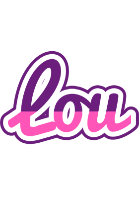 Lou cheerful logo