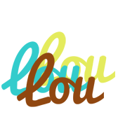 Lou cupcake logo