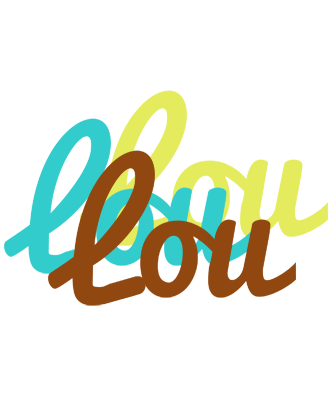 Lou cupcake logo