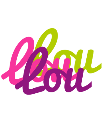 Lou flowers logo