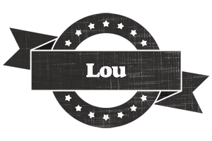 Lou grunge logo