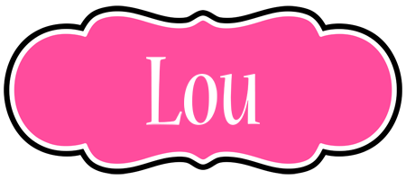 Lou invitation logo