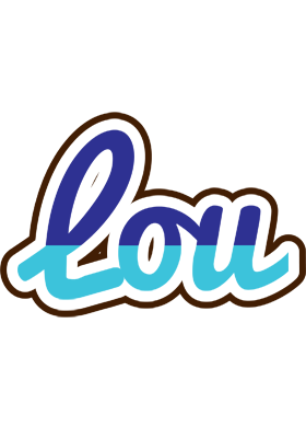 Lou raining logo