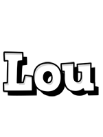 Lou snowing logo