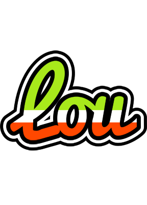 Lou superfun logo
