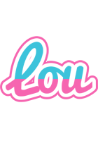 Lou woman logo