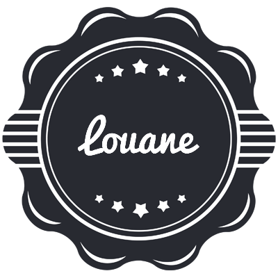Louane badge logo