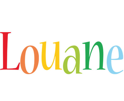 Louane birthday logo