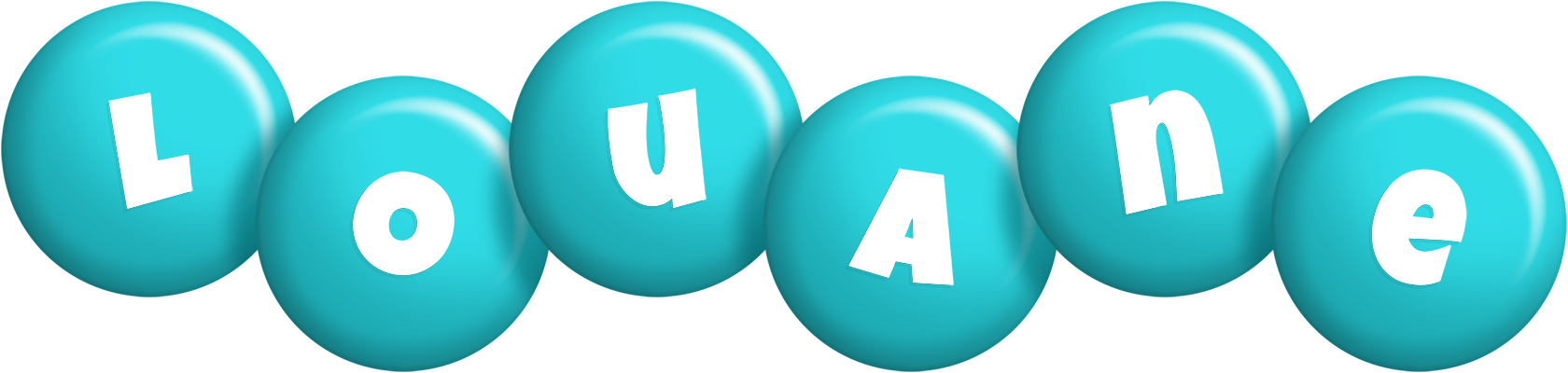 Louane candy-azur logo