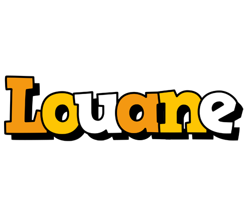 Louane cartoon logo