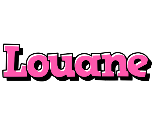 Louane girlish logo