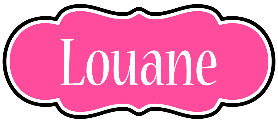 Louane invitation logo