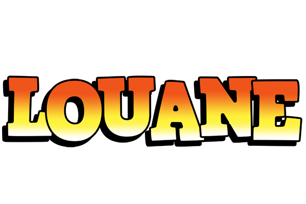 Louane sunset logo