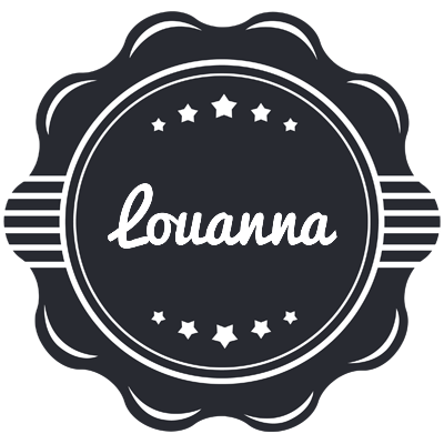Louanna badge logo