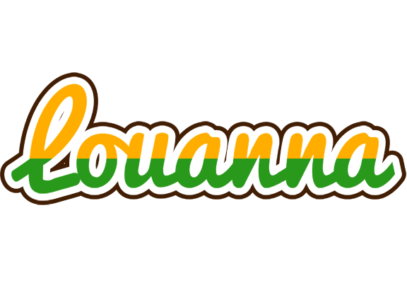 Louanna banana logo