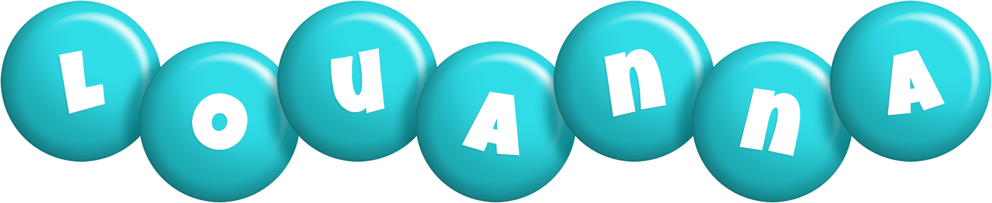 Louanna candy-azur logo