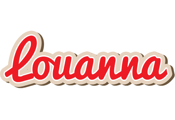 Louanna chocolate logo