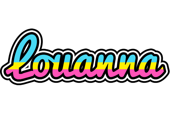 Louanna circus logo