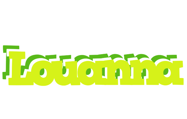 Louanna citrus logo
