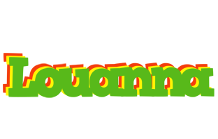 Louanna crocodile logo