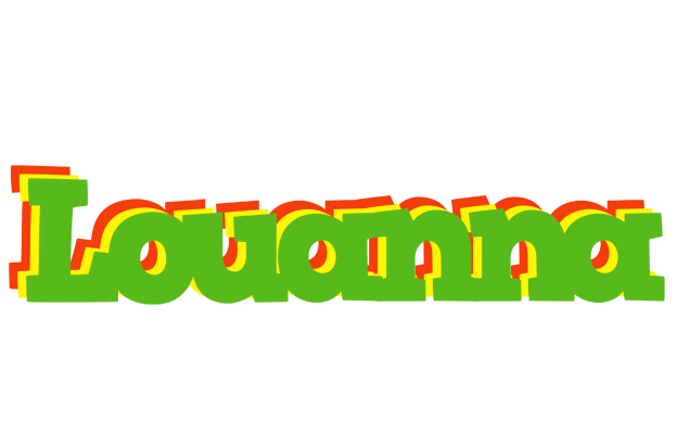Louanna crocodile logo