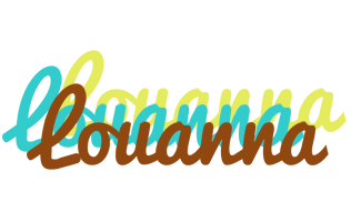 Louanna cupcake logo