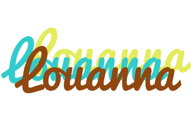 Louanna cupcake logo